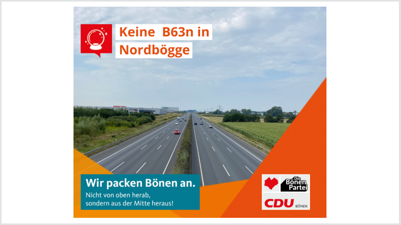 Große Fragezeichen bei der Anbindung an Nordbögge Große Fragezeichen bei der Anbindung an Nordbögge